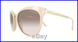 100% Authentic Tom Ford Emma Women's Cat Eye Sunglasses FT0461 74F 56 $398