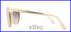 100% Authentic Tom Ford Emma Women's Cat Eye Sunglasses FT0461 74F 56 $398