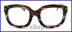 350$ Tom Ford TF5315 Large Square Brown Glasses Eyeglasses Frame Oversized Thick