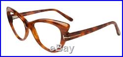 400$ New+Case TOM FORD TF5269 FT5269 5269 Brown Cat Eye Frame Glasses Eyeglasses