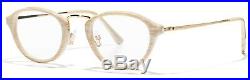 525$ New TOM FORD TF5321 Ivory White Small Retro Round Frame Glasses Eyeglasses