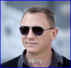 AUTHENTIC Tom Ford MARKO Aviator James Bond TF 144 18V Silver Blue Sunglasses