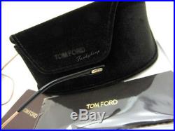 AUTHENTIC Tom Ford Unisex Aviator TF 439 01G Gold/Black Tone Ronnie Sunglasses