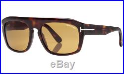 Authentic TOM FORD 0470 56E Sunglasses Havana / Brown NEW 58mm