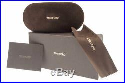Authentic TOM FORD 0690 01D Sunglasses Shiny Black/ Grey Polarized NEW 53mm