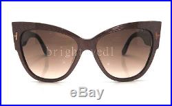 Authentic TOM FORD Anoushka Cat Eye Sunglasses FT TF 371-F 50F NEW
