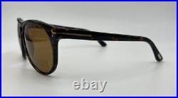 Authentic TOM FORD Callum TF289 52H Havana Polarized Sunglasses 57 mm (71-7)