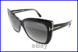 Authentic TOM FORD Irina Polarized Black Sunglasses FT TF 390 03D NEW