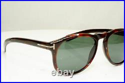 Authentic TOM FORD Mens Designer Sunglasses Brown Square Flyn TF 291 52R 30104