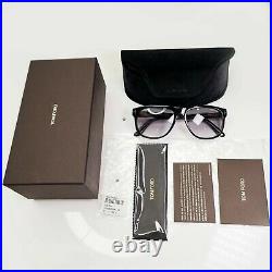 Authentic TOM FORD Mens Sunglasses Black Glossy Smoke Grey Olivier TF 236 05B