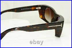 Authentic TOM FORD Mens Sunglasses Unisex Dark Havana Brown TOBY TF440 52K 32189