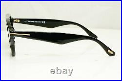 Authentic TOM FORD Mens Sunglasses Unisex Glossy Black Christopher 02 TF633 001