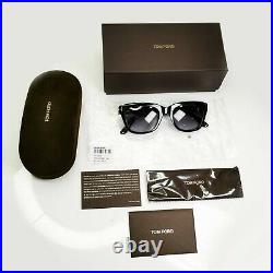 Authentic TOM FORD Sunglasses Black Spectre Snowdon TF 237 05B 52mm James Bond