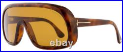 Authentic TOM FORD Sven TF471 56E Havana Brown Lens Unisex Sunglasses (77)