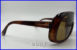 Authentic TOM FORD Sven TF471 56E Havana Brown Lens Unisex Sunglasses (77)