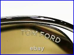 Authentic TOM FORD Womens Sunglasses Shiny Bronze Brown Miranda TF130 36F 30676