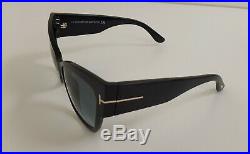 Authentic Tom Ford Anoushka Womens Sunglasses FT0371/S Black 01B TF 0371/S 57mm