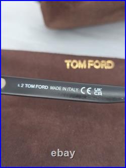 Authentic Tom Ford Dimitry TF334 02W Black Sunglasses FULL SET Box Papers