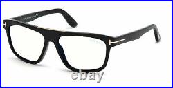 Authentic Tom Ford FT 0628 Cecilio 02 001 Shiny Black Eyeglasses