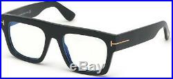 Authentic Tom Ford FT 5634 B 001 Shiny Black Eyeglasses
