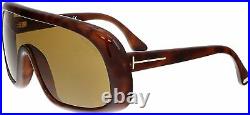 Authentic Tom Ford FT0471 56E Sunglasses Havana with Brown NEW