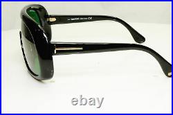 Authentic Tom Ford Mens Womens Sunglasses Visor Ski Sven TF 471 01N 33018