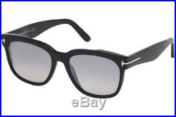 Authentic Tom Ford RHETT FT0714 01C Sunglasses BLACK with Grey NEW 55mm