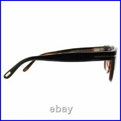 Authentic Tom Ford Snowdon FT0237 TF 237 05B Black Plastic Sunglasses 52mm