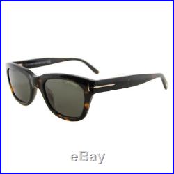 Authentic Tom Ford Snowdon FT0237 TF 237 52N Havana Plastic Sunglasses 52mm