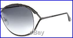 Authentic Tom Ford Sunglasses TF 130 MIRANDA Grey 08B 68mm
