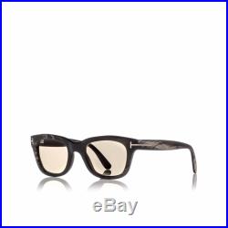Authentic Tom Ford Tom N. 5 62E Private Collection Brown Real Horn Sunglasses