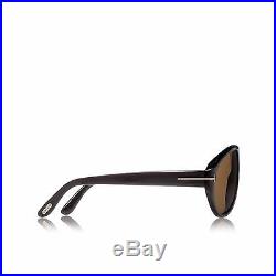 Authentic Tom Ford Tom N. 8 63E Private Collection Black Horn Sunglasses