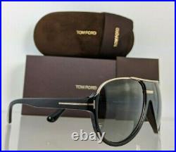 Brand New Authentic Tom Ford Sunglasses FT TF 0334 01P Dimitry TF334 59mm