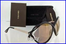 Brand New Authentic Tom Ford Sunglasses FT TF 0528 TF0528 52Z Liora 70mm Frame