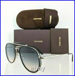 Brand New Authentic Tom Ford Sunglasses FT TF 0666 01B TRIPP TF666 Black Frame