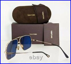 Brand New Authentic Tom Ford Sunglasses FT TF 0735-H 28A Frankie Frame TF 735