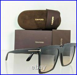 Brand New Authentic Tom Ford Sunglasses FT TF 0764 01B Sabrina 02 TF764 58mm