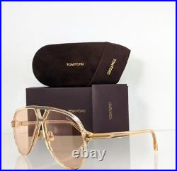 Brand New Authentic Tom Ford Sunglasses FT TF 1061 45E Bertrand 02 TF1061 64mm