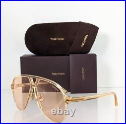 Brand New Authentic Tom Ford Sunglasses FT TF 1061 45E Bertrand 02 TF1061 64mm