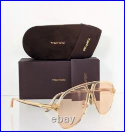 Brand New Authentic Tom Ford Sunglasses FT TF 1061 45E Bertrand 02 TF1061 64mm