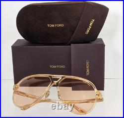 Brand New Authentic Tom Ford Sunglasses FT TF 1061 45E Bertrand 02 TF1061 64mm