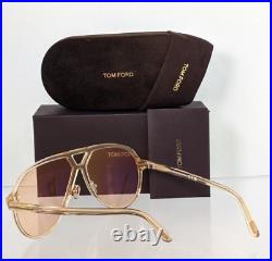 Brand New Authentic Tom Ford Sunglasses FT TF 1061 45E Bertrand 02 TF1061 64mm