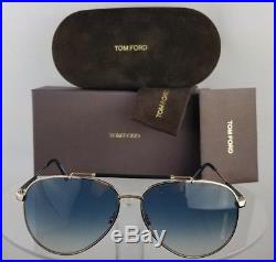 Brand New Authentic Tom Ford Sunglasses FT TF 378 28W Rick 60mm Frame TF0378