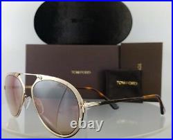 Brand New Authentic Tom Ford Sunglasses FT TF 508 Dashel 28F Gold Frame