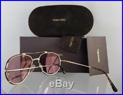 Brand New Authentic Tom Ford Sunglasses FT TF 527 28Z Dickon 61mm Frame TF0527