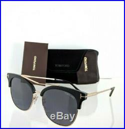 Brand New Authentic Tom Ford Sunglasses FT TF 549 01K TF 0549-K Black & Gold