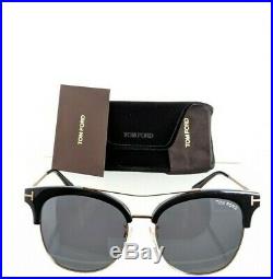 Brand New Authentic Tom Ford Sunglasses FT TF 549 01K TF 0549-K Black & Gold