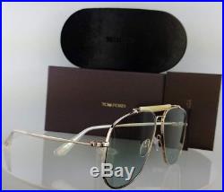 Brand New Authentic Tom Ford Sunglasses FT TF 557 28V Connor-02 Gold Frame