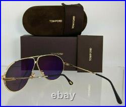 Brand New Authentic Tom Ford Sunglasses FT TF 734 30A Jet Frame TF0734-H 64mm