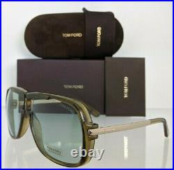Brand New Authentic Tom Ford Sunglasses FT TF 800 95N Caine Frame TF0800 62mm